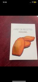 Livre de recette madeleine