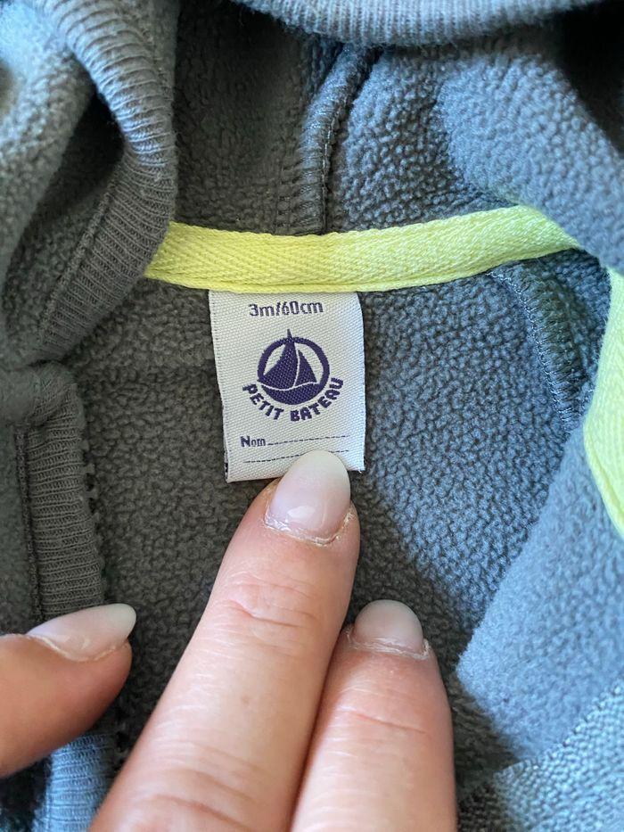 Veste polaire petit bateau - photo numéro 1