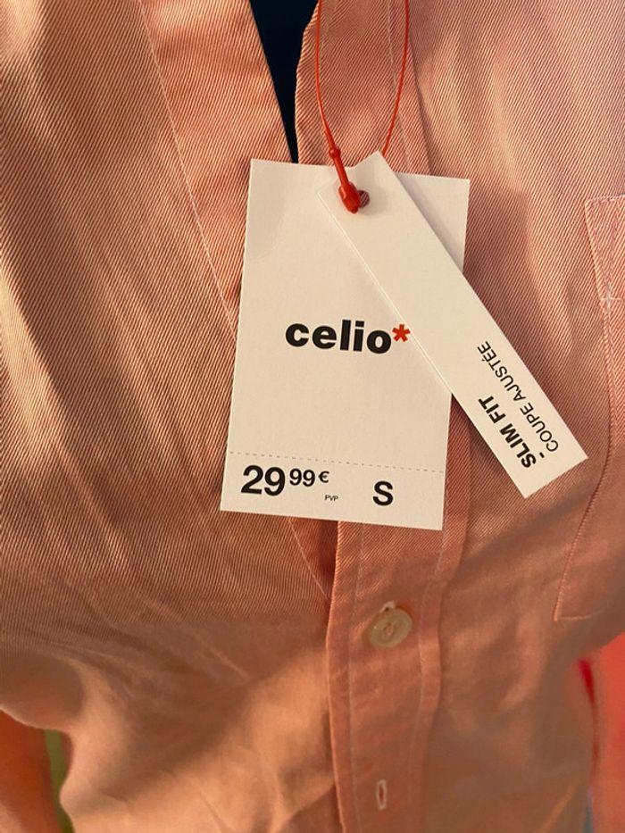 Chemise rose homme / S - photo numéro 2