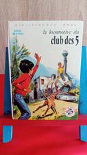 Le club des cinq, La locomotive du Club des Cinq, 1974, bibliothèque rose