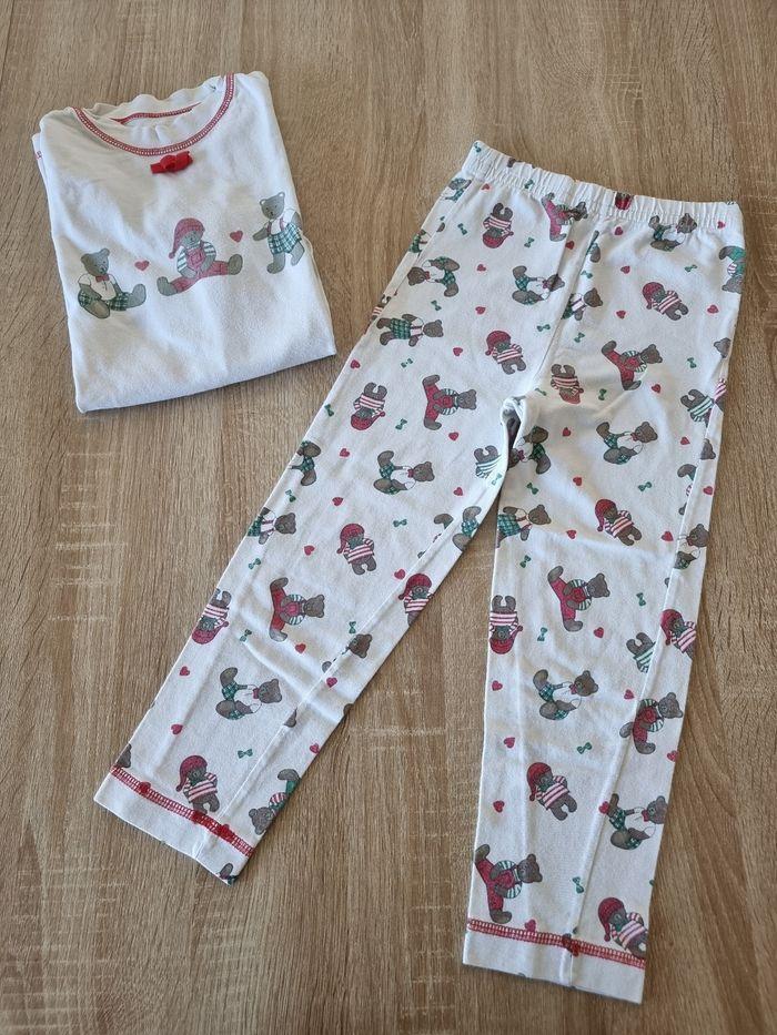 Pyjama 2 pièces oursons 114 cm - photo numéro 2