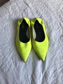 Chaussures Minelli jaunes fluos