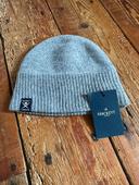 Bonnet Hackett laine gris clair