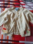 gilet winnie l ourson disney 6/9mois