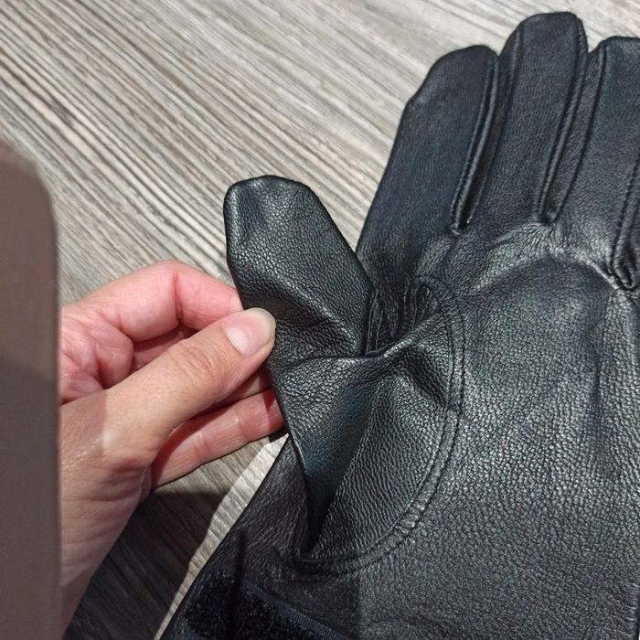 Gants en cuir T8 homme ajustable - photo numéro 4