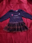 Robe avec tutu en dentelles 6 mois fille orchestra