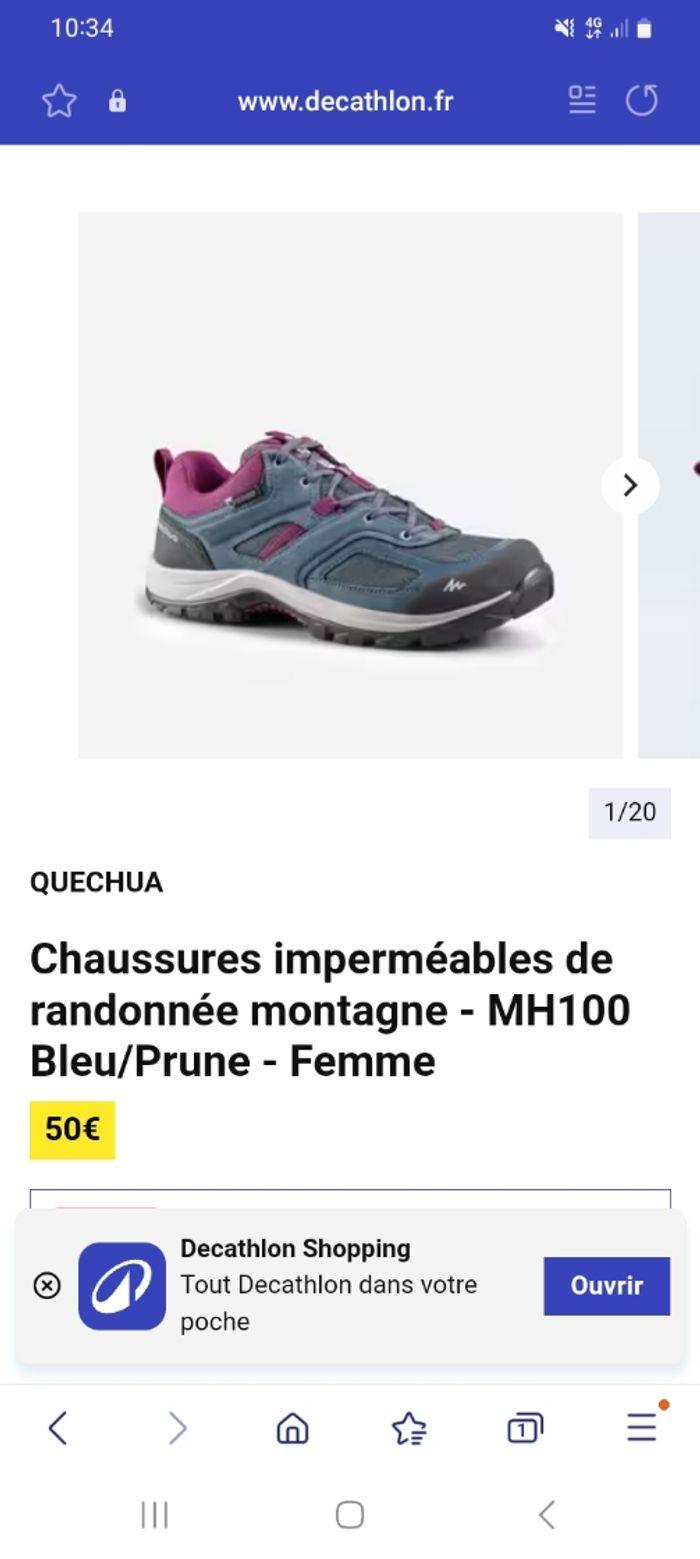 Chaussures randonnée - photo numéro 2