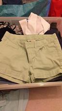 Short vert d'eau T 12 ans H&M