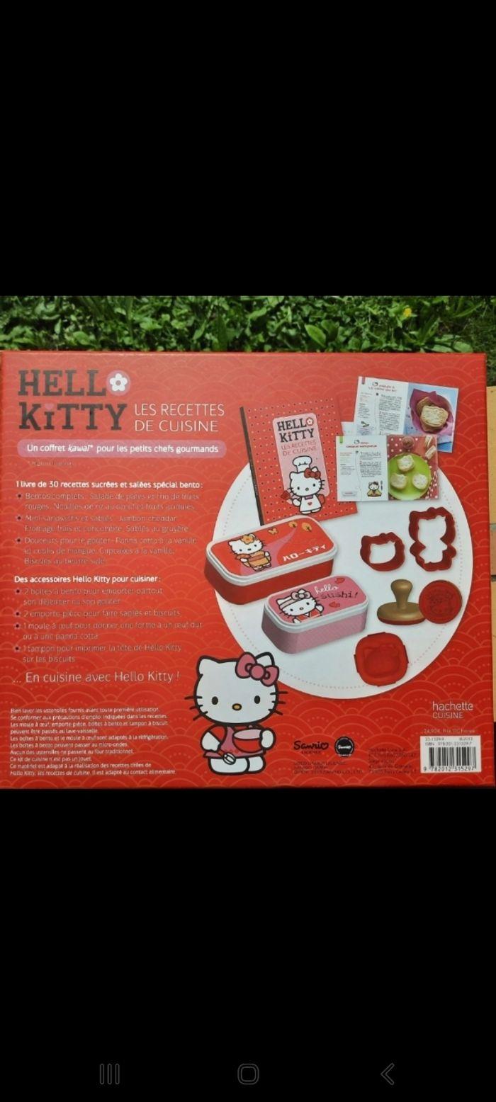 Coffret cuisine Hello Kitty - photo numéro 2