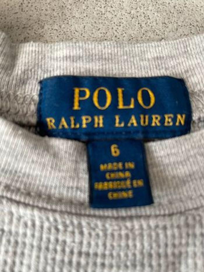 Pull gris garçon Ralph Lauren - photo numéro 3