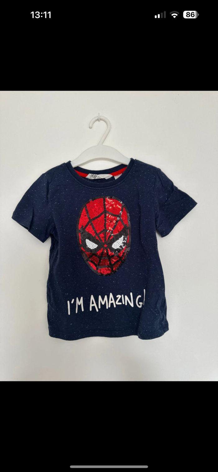 tee shirt spider man - photo numéro 1