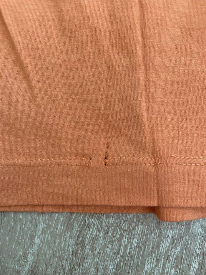 Tee-shirt Lacoste orange taille 36 - photo numéro 8