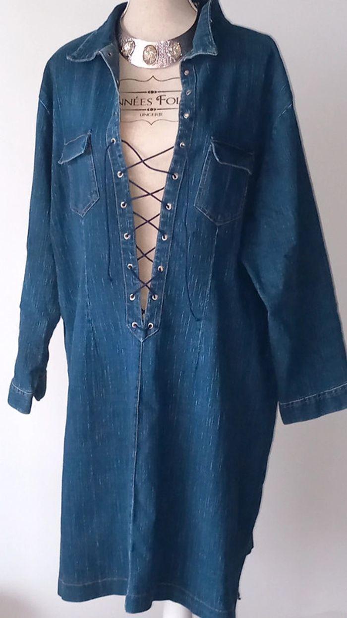 🍒Robe en jeans taille 54🍒 - photo numéro 1