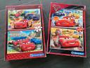 Lot de deux boites de 2 puzzle cars 20 pièces