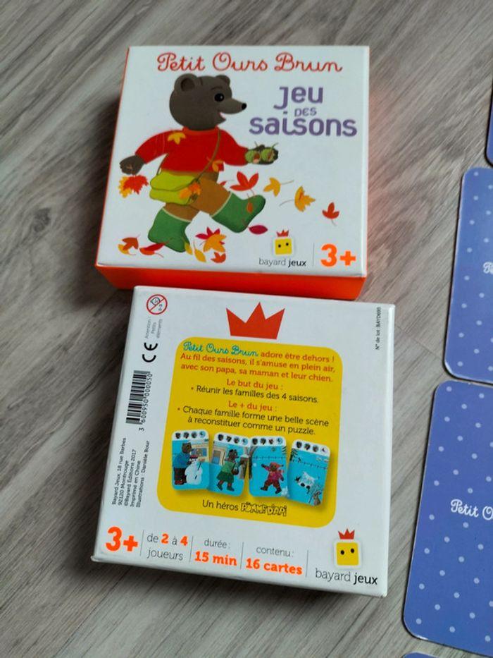 Jeu des saisons Petit Ours Brun 🐻 - photo numéro 2