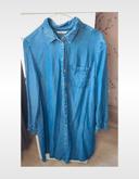 Chemise Camaïeu, bleu jean denim  t.40