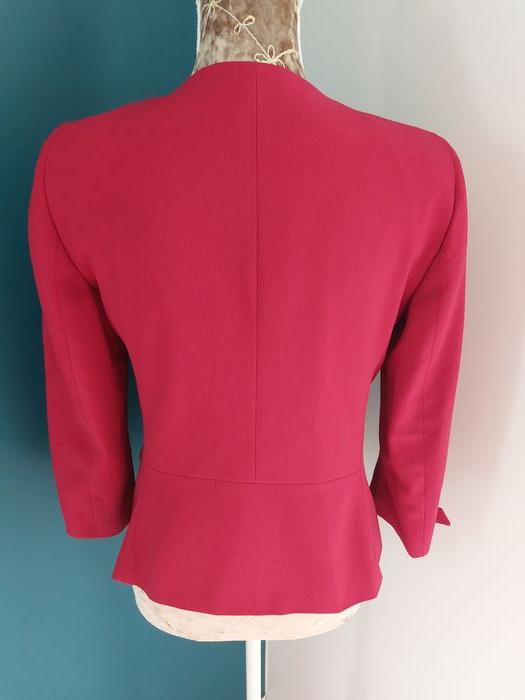 Veste 1.2.3 framboise manches 3/4 taille 36 - photo numéro 4