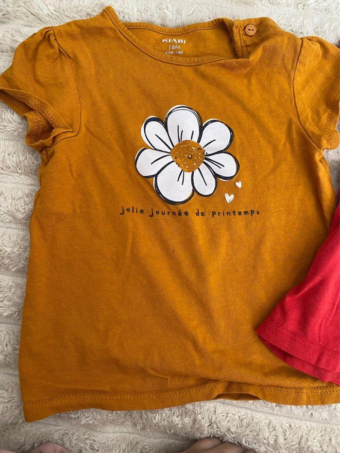 Tee shirt fleurs - photo numéro 3