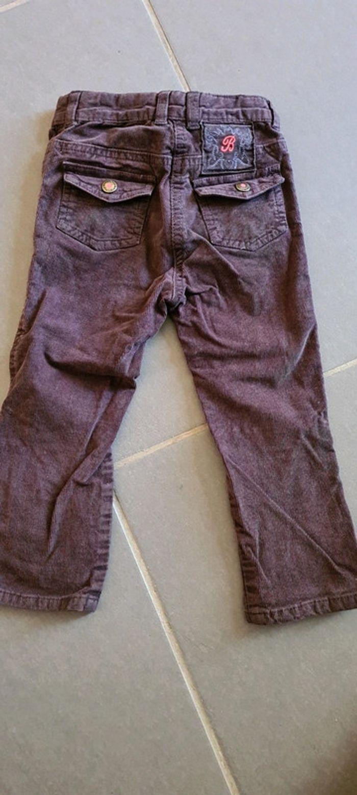 Pantalon en velours Sergent Major 2 ans - photo numéro 4