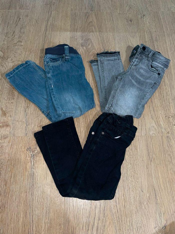 Lot de 3 pantalon jeans - photo numéro 1