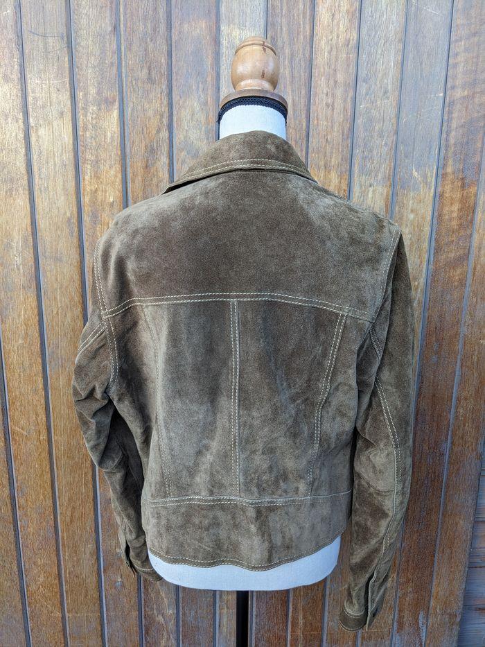 Veste en Cuir T.44 - photo numéro 3