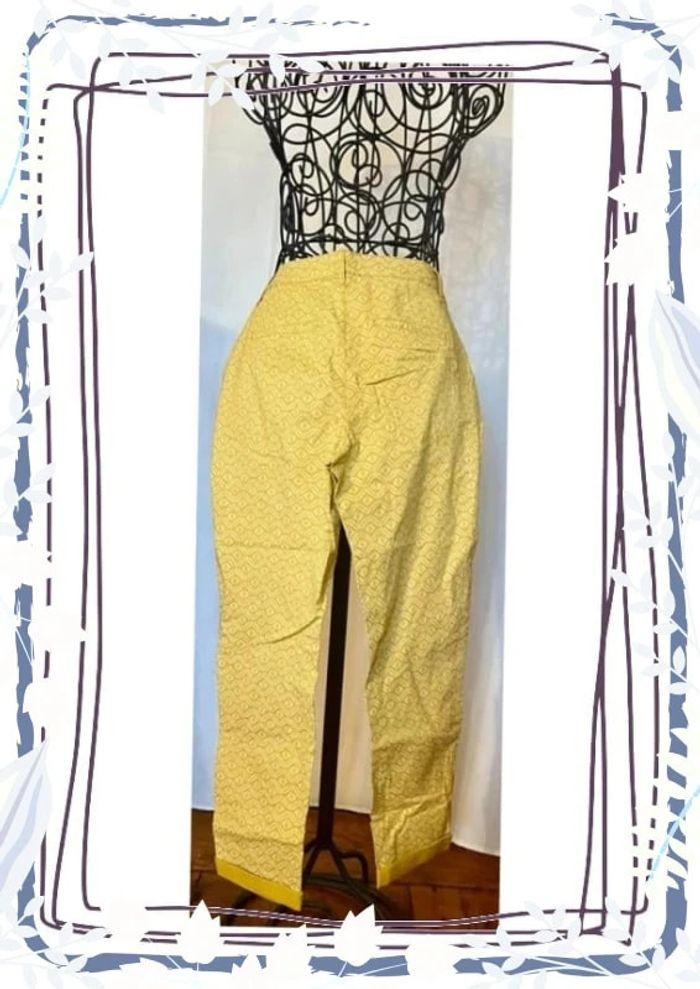 Pantalon jaune à motifs Cache Cache - photo numéro 3