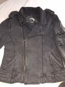 Gilet gris /noir Diesel