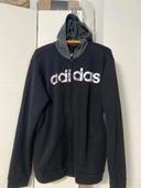 Veste à capuche, / sweat a capuche adidas / pull à capuche avec zip . Adidas. Taille M.