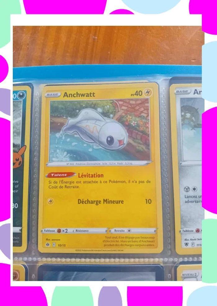 Carte Pokémon Anchwatt
Année 2022 - photo numéro 2