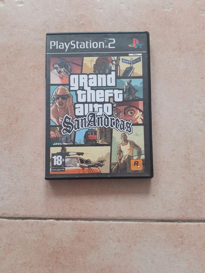 Grand theft auto san Andreas ps2 - photo numéro 1