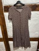 robe d’automne vintage marron