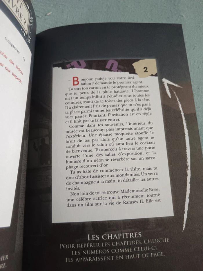 Cluedo : le secret du papyrus Livre dont vous êtes le héros - photo numéro 4