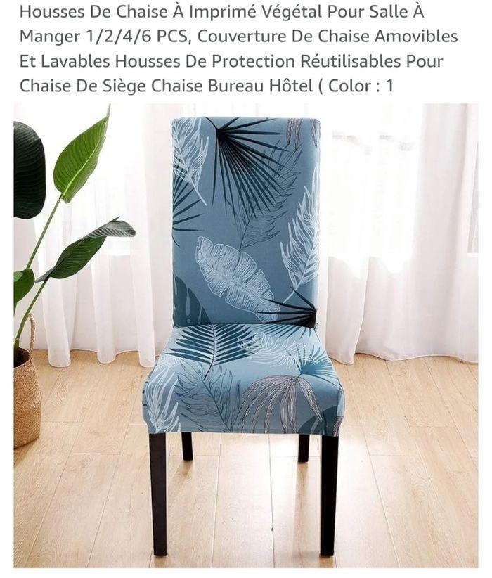 Lot de 6 housses de chaises neuve - photo numéro 1