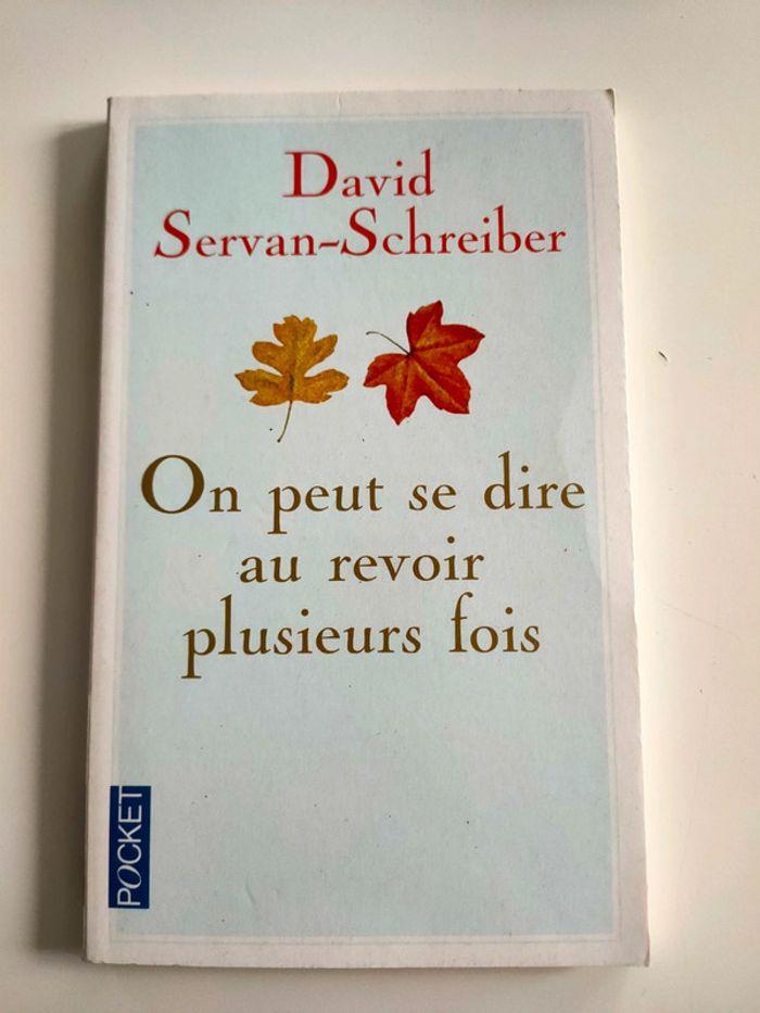 Livre : On peut se dire au revoir plusieurs fois - photo numéro 1