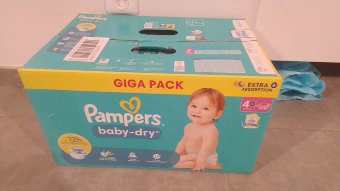 Couches Pampers Taille 4+ - photo numéro 1