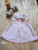 Robe/ tunique  été bébé fille taille 6 mois orchestra