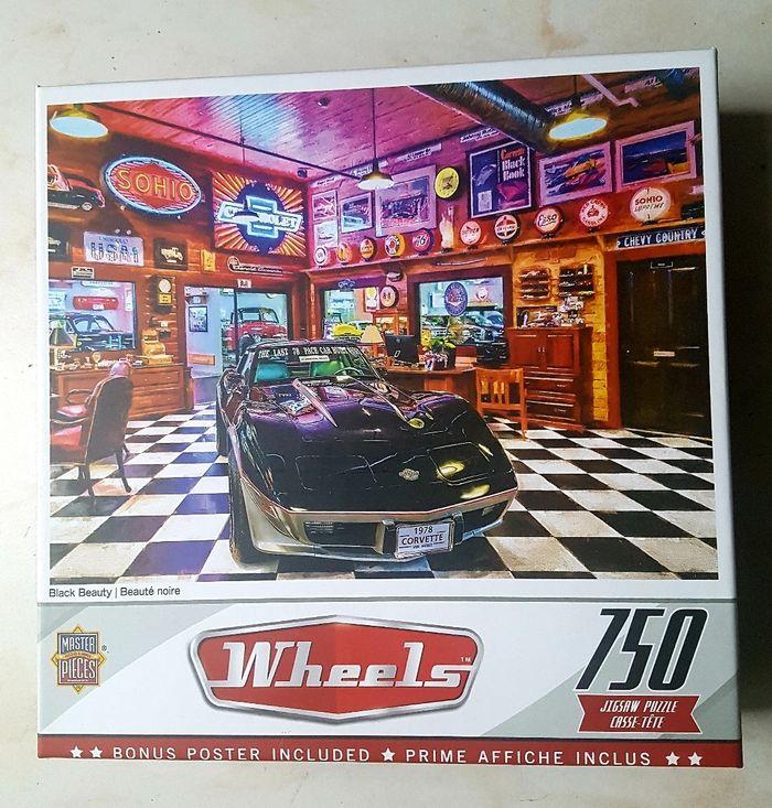 Puzzle  750 pièces  " Corvette " complet - photo numéro 1