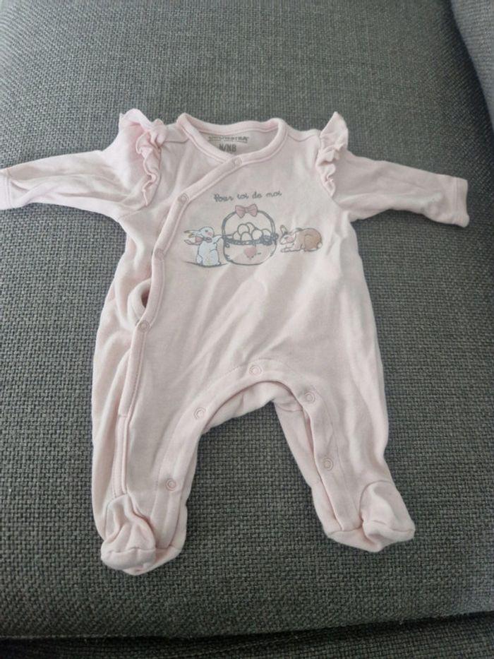 Lot de 5 pyjamas en coton Orchestra taille naissance 50cm - photo numéro 5