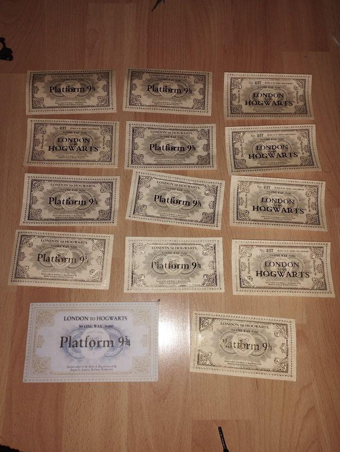 Lot carte Harry Potter