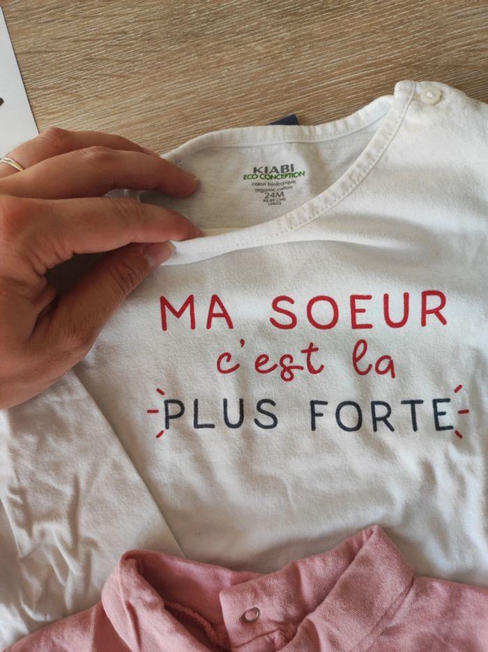 Lot de 4 t-shirts manches longues 2 ans - photo numéro 5