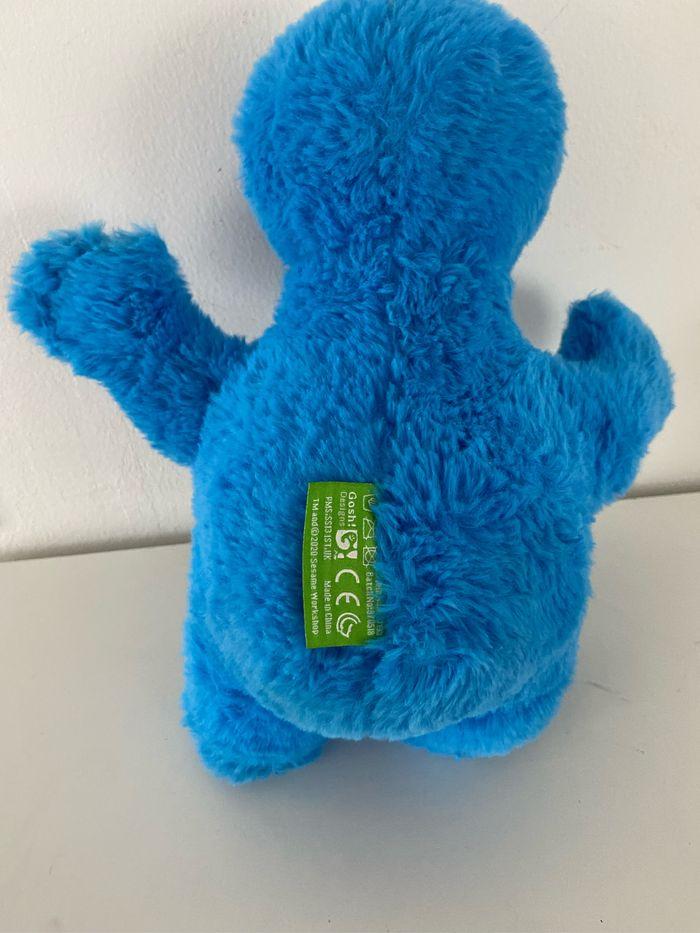 Peluche vintage Elmo bleu - photo numéro 4