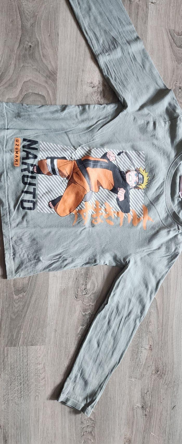 Tee-shirt ml Naruto - photo numéro 1