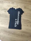 T-shirt femme Abercrombie bleu marine