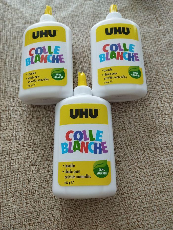 UHU Colle Blanche- Lot de 3 - photo numéro 1