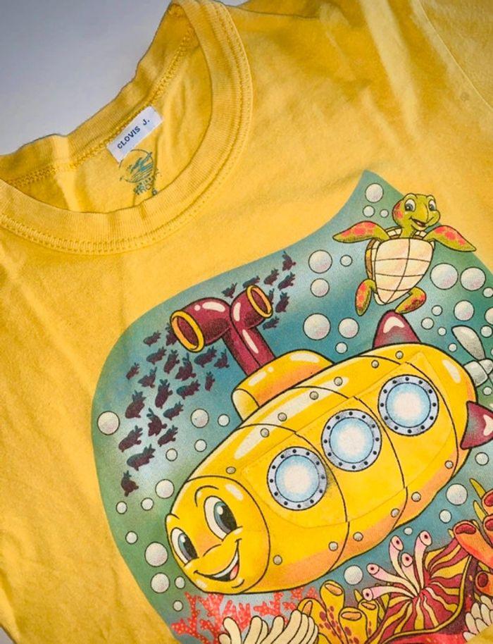 Tee shirt sous marin 6 ans - photo numéro 2