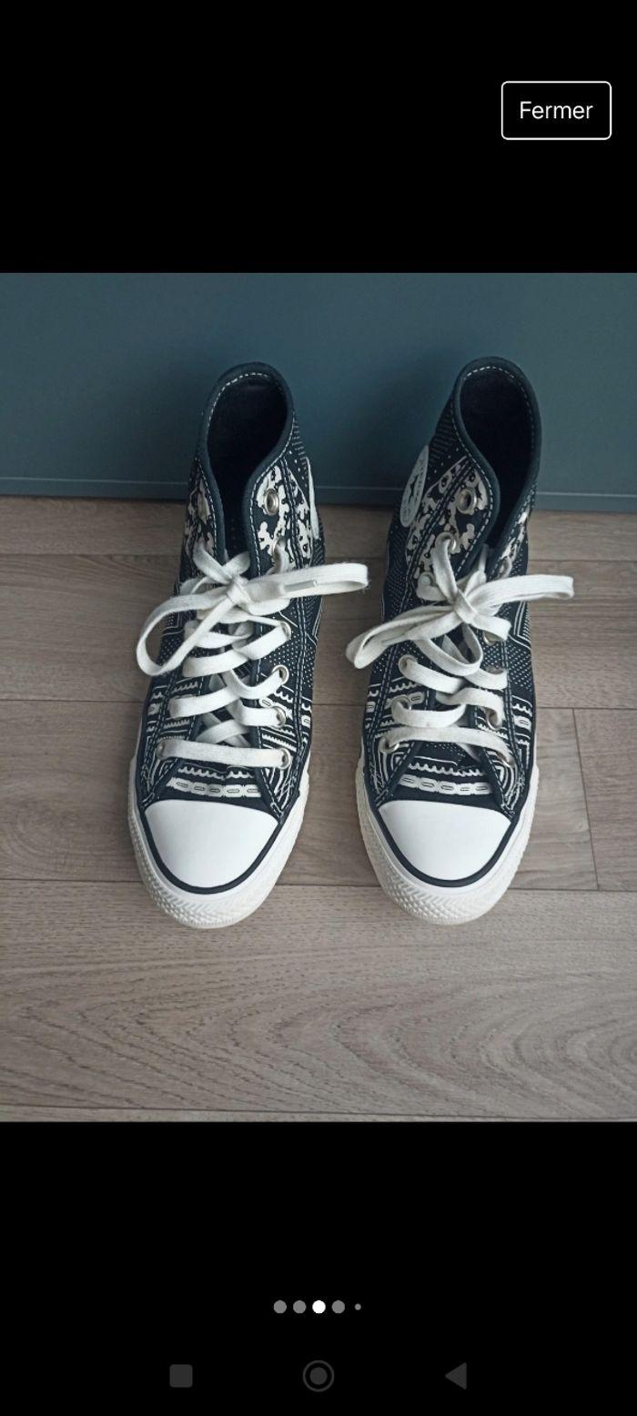 Baskets Converse taille 36,5 - photo numéro 3