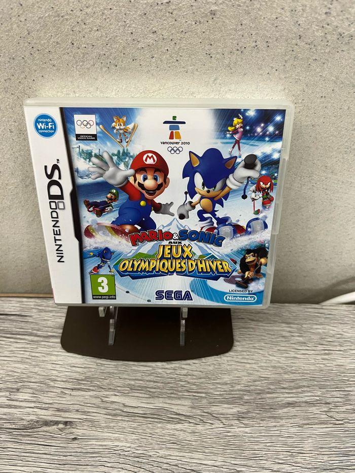 Mario et sonic aux jeux olympiques pour ds - photo numéro 1