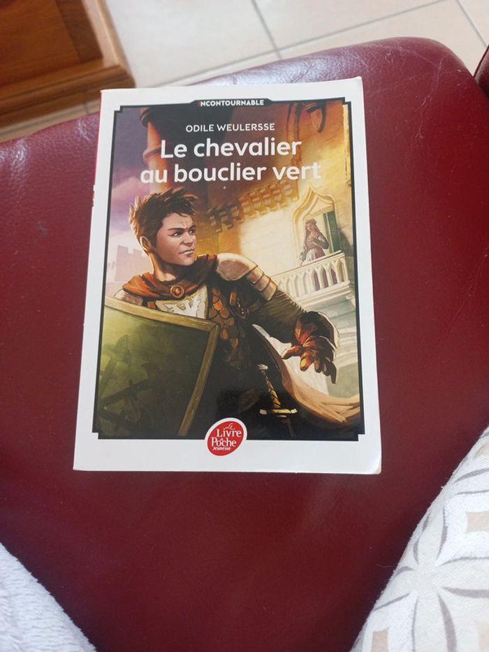 Livre le chevalier au bouclier vert - photo numéro 1