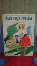 Quatre filles campaient, n° 43, 1959, bibliothèque rose