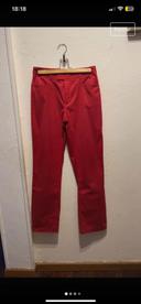 Pantalon rouge M